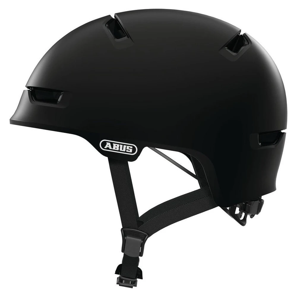 ABUS Fahrradhelm Scraper 3.0 ACE, Größe L, Velvet Black, Reflektoren