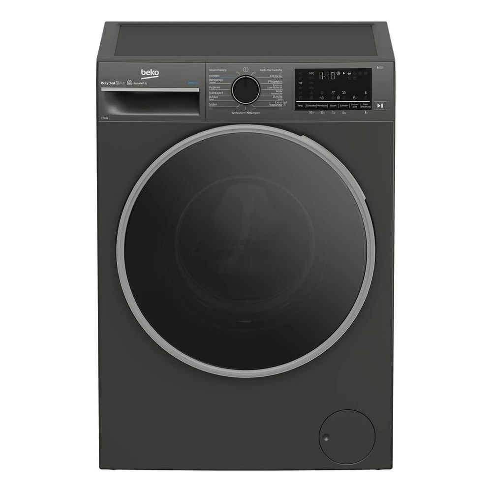 img-1779584109945-150971.webp BEKO B3WFT510415M Waschmaschine, 10 kg, A, 1400 U/Min, Manhattan Gray – Bild 1