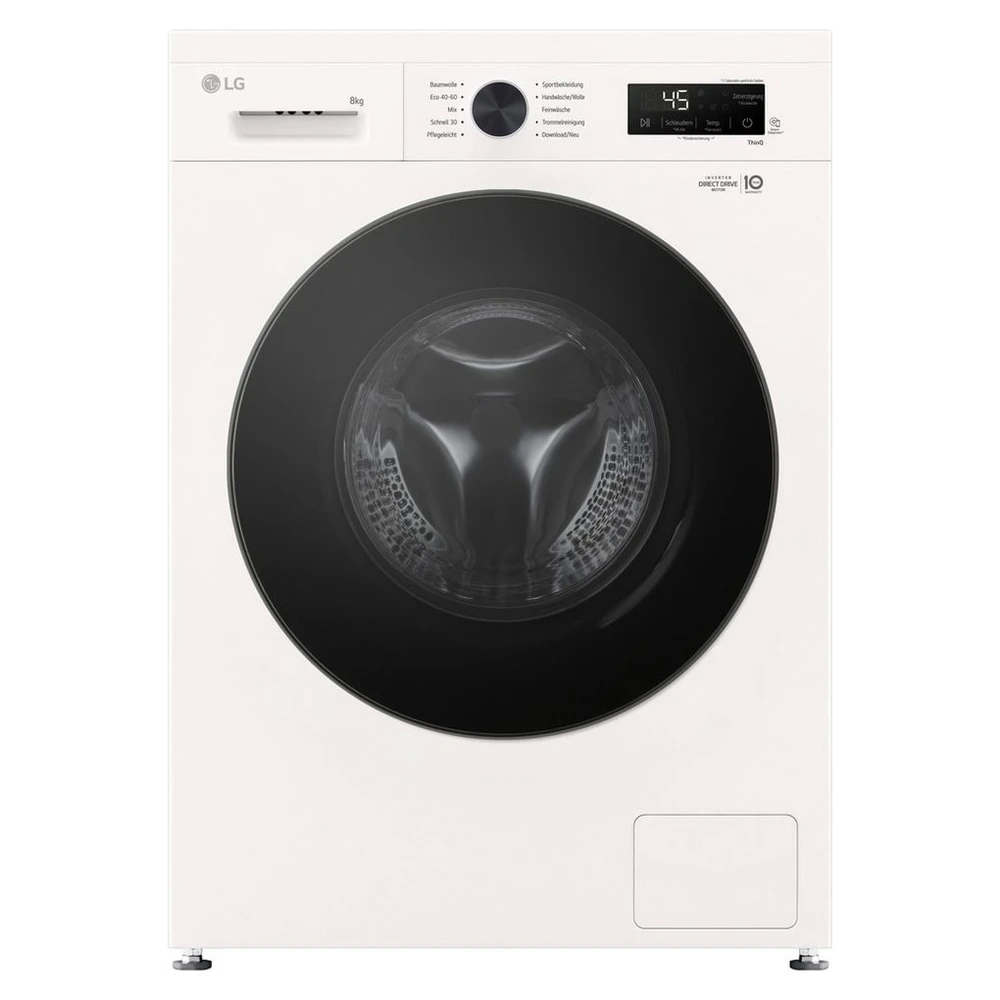 LG Waschmaschine VB F4WB308Y, 8 kg, 1400 U/min, Energieeffizienzklasse A