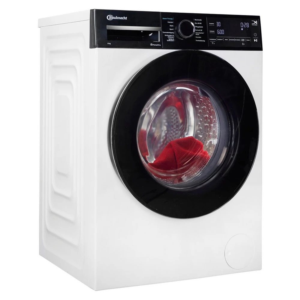 BAUKNECHT Waschmaschine B WM 8A6 BC S, 8 kg, 1400 U/min, Energieklasse A