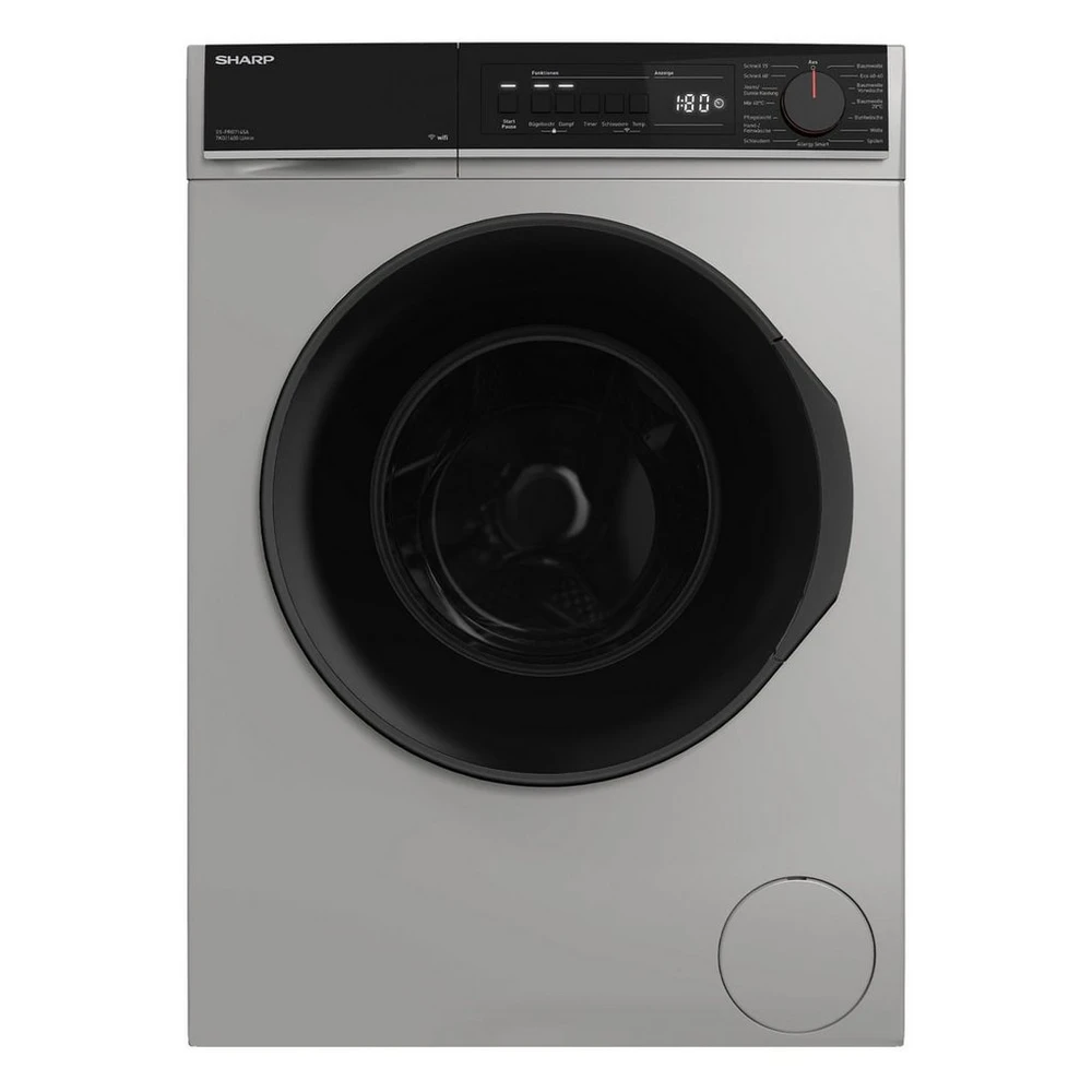 Sharp Waschmaschine ES-PRO714SA-DE, 7 kg, 1400 U/min, AquaStop, WiFi