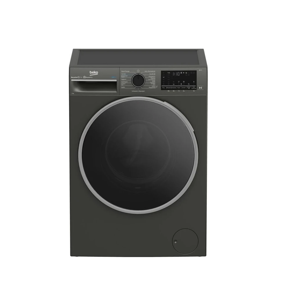 BEKO B3WFT59415M Waschmaschine, 9 kg, A, 1400 U/Min, Manhattan Gray