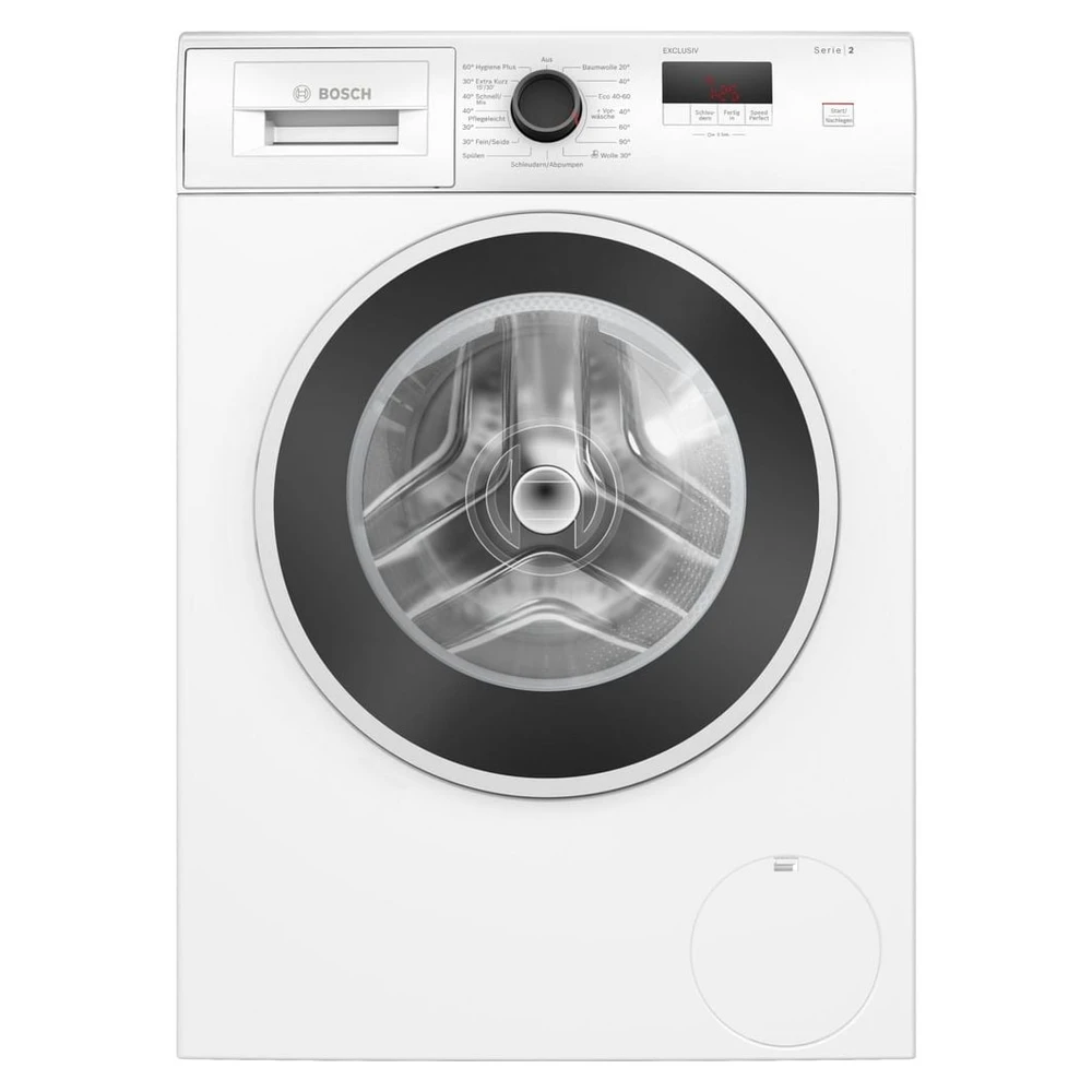 BOSCH Serie 2 WGE02490 Waschmaschine, 7 kg, A, 1400 RPM, Weiß