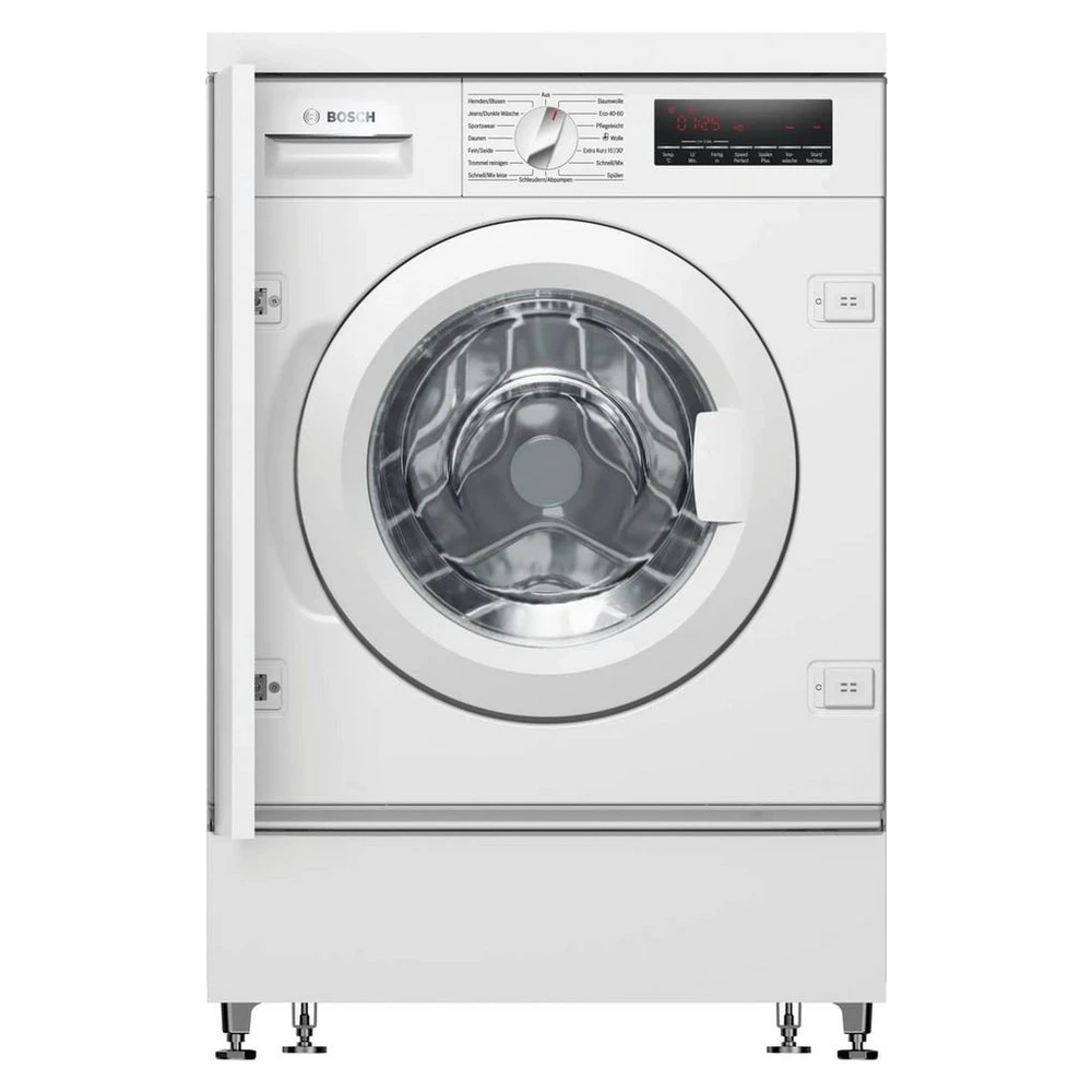 BOSCH Einbauwaschmaschine Serie 8 WIW28443, 8 kg, 1400 U/min, AquaStop