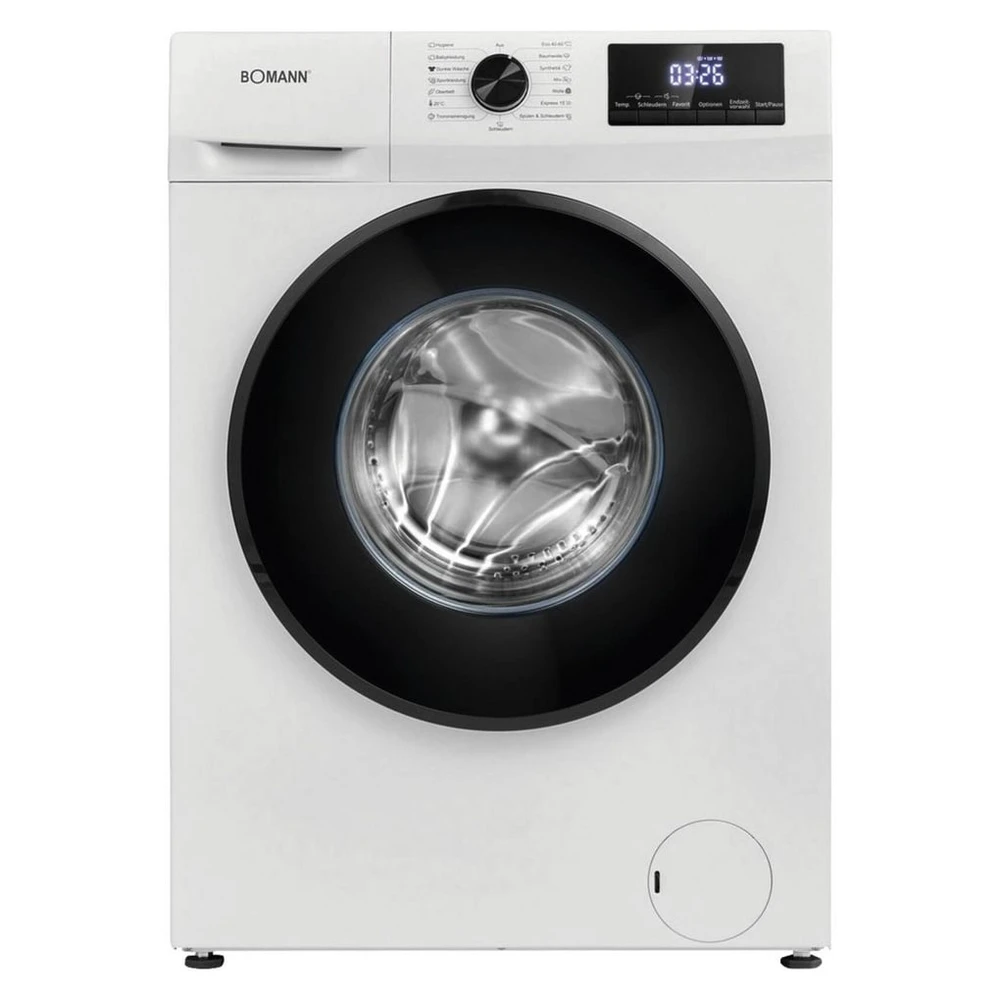 BOMANN Waschmaschine WA 7175, 7 kg, 1400 U/min, LED-Display
