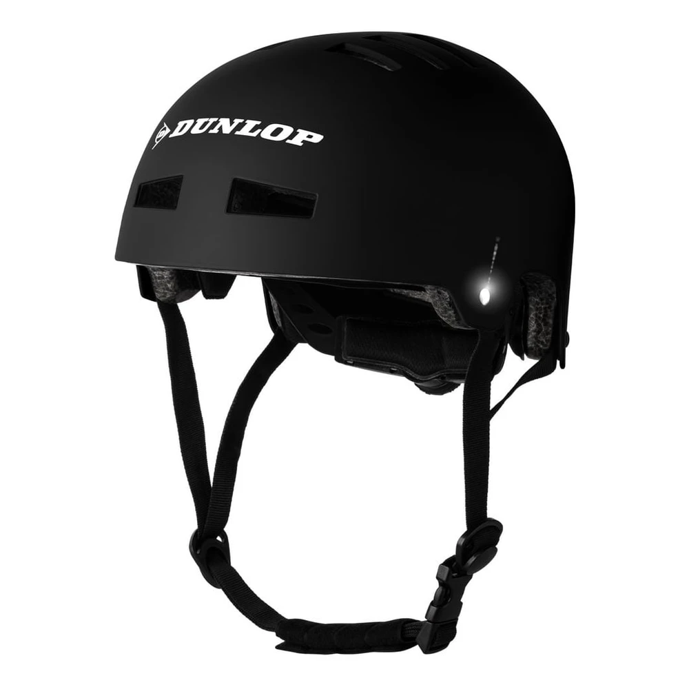 DUNLOP Urban Cool Pro Fahrradhelm, Schwarz, S, 48-53 cm