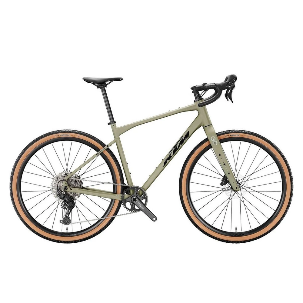 KTM Gravelbike GRAVELATOR 25 hellgrün 2026, 11 Gang Shimano CUES U6000-11