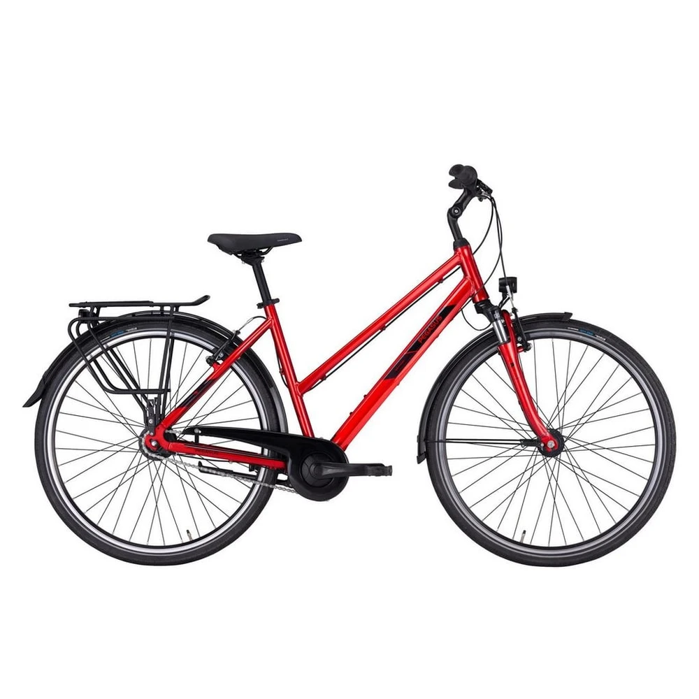 Pegasus Solero SL 7 Damen Trapez 2026, 7 Gang Shimano Nexus, rot
