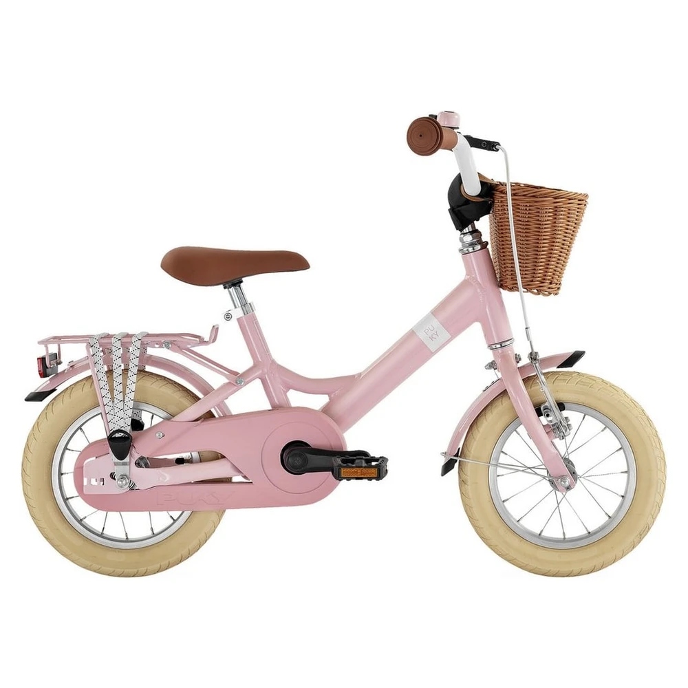Puky Kinderfahrrad YOUKE Classic 12, 12 Zoll, Ab 3 Jahren, Retro Rose