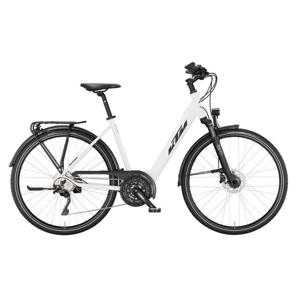 KTM Veneto Light Disc Damen weiß 2024, 30 Gang Shimano Deore XT