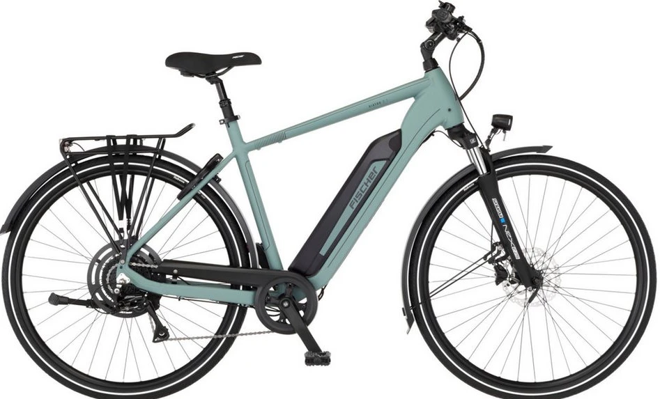 FISCHER E-Bike Trekkingrad VIATOR 2.1, 8-Gang Shimano, Heckmotor, 459 Wh