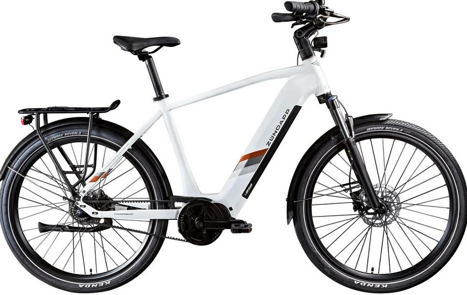 Zündapp E-Bike Trekkingrad X850, 7 Gang, Nabenschaltung, Mittelmotor, 550 Wh