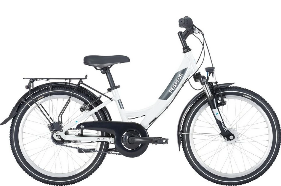 Pegasus Avanti 20'' Kinderfahrrad, 7 Gang, Nabenschaltung, weiß 2025