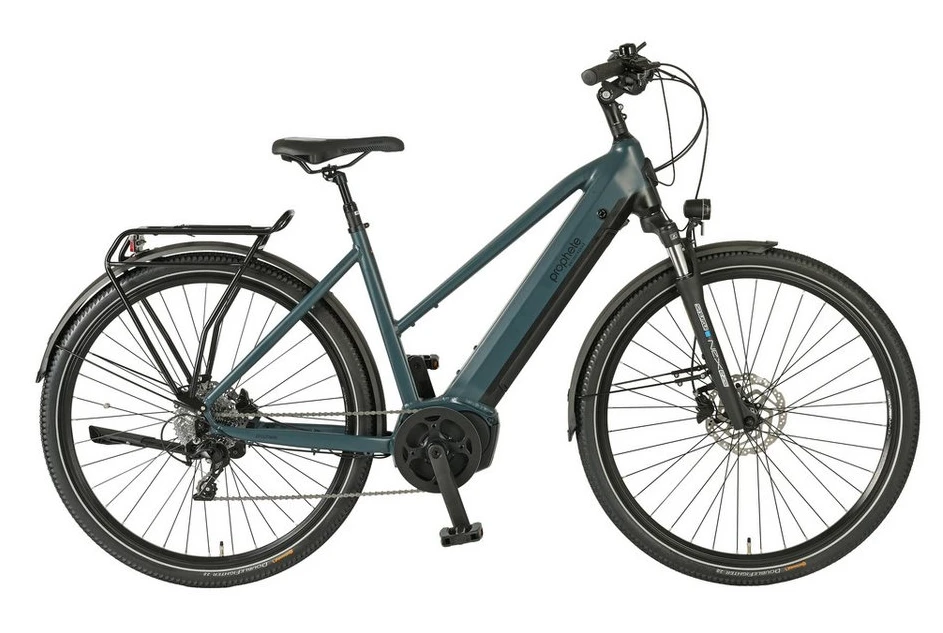 Prophete E-Bike Trekkingrad Entdecker 4.8, 10 Gang, 540 Wh, Mittelmotor