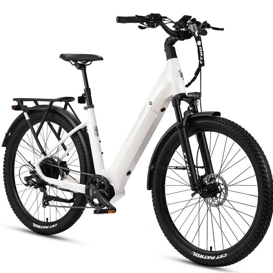 TTGO E-Bike Cityrad 28 Zoll, 70Nm Hinterradmotor, 120km Reichweite, 7 Gang Shimano