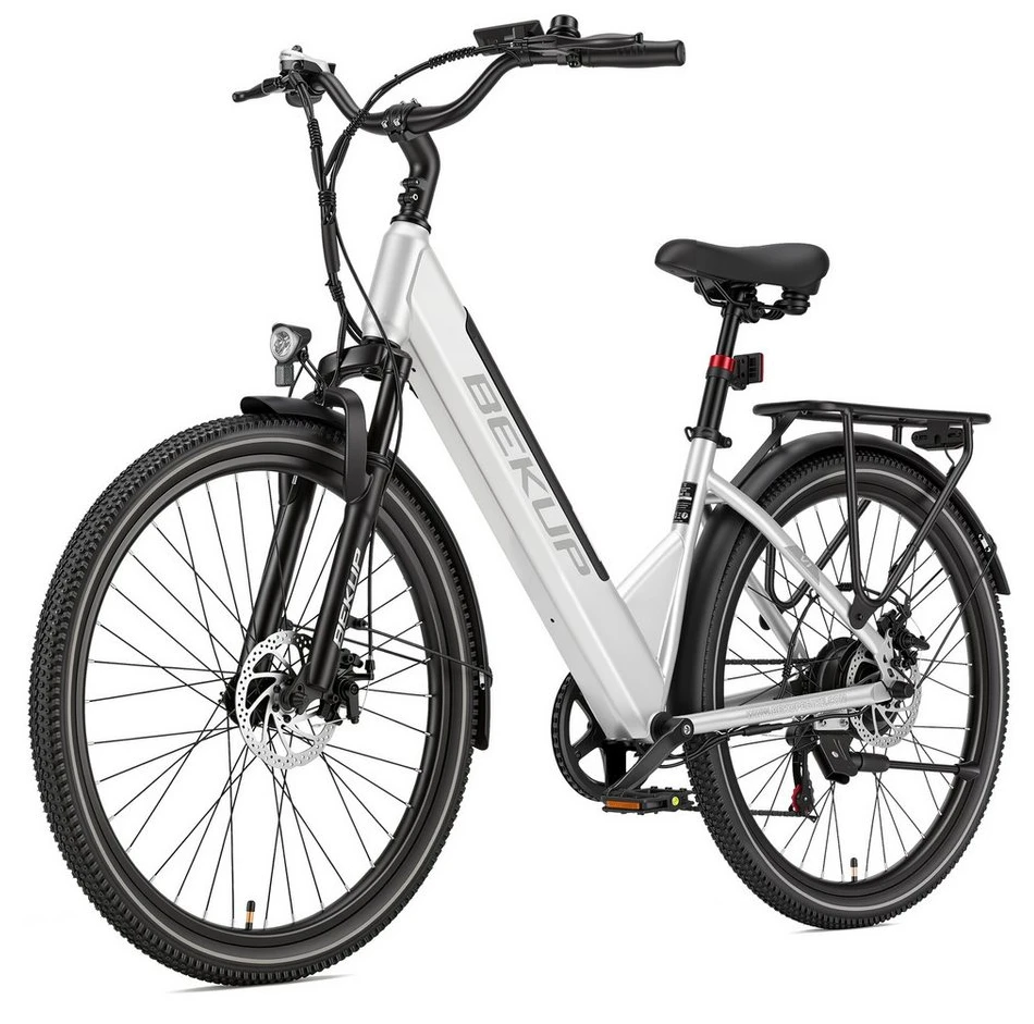img-1786797960155-430762.webp Vankel E-Bike Cityrad 26 Zoll, 522WH, Tiefeinsteiger, 7-Gang Shimano, Heckmotor – Bild 1