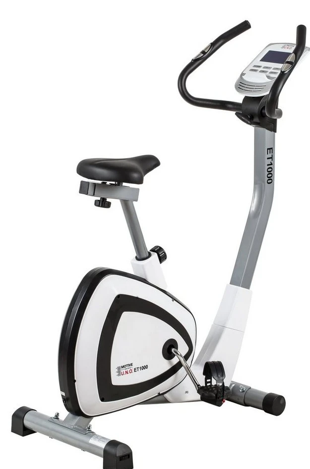 MOTIVE FITNESS Ergometer ET1000, 120 kg max., 24 Widerstandsstufen, Tablet-Halterung