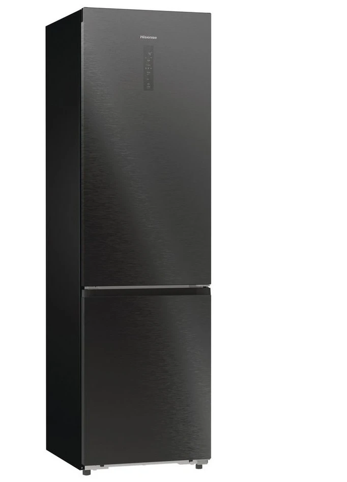Hisense RB5P410SAFC Kühl-Gefrierkombination, 413 l, No Frost, 203 cm, Schwarz