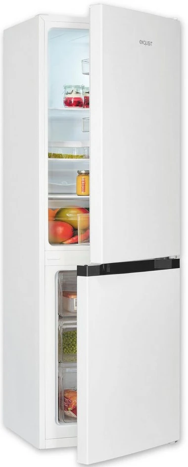 img-1787857512686-964468.webp exquisit KGC231-60-E-050C Kühl-/Gefrierkombination, 157 l, 144 cm, weiß – Bild 1