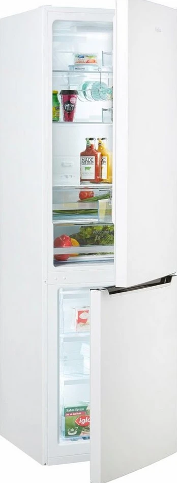Amica KGC15493W Kühl-/Gefrierkombination, 250 l, NoFrost, 180 cm, Weiß