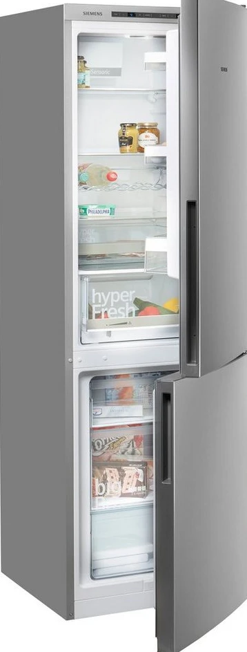 Siemens iQ500 KG36EALCA Kühl-/Gefrierkombination, 308 l, 186 cm, Edelstahl-Look