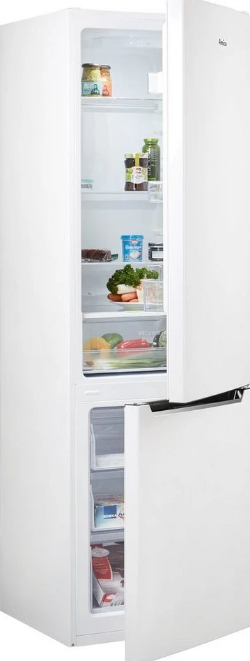 Amica KGCL 387 150 W / VC 1752 AW Kühl-Gefrierkombination, 262 l, weiß
