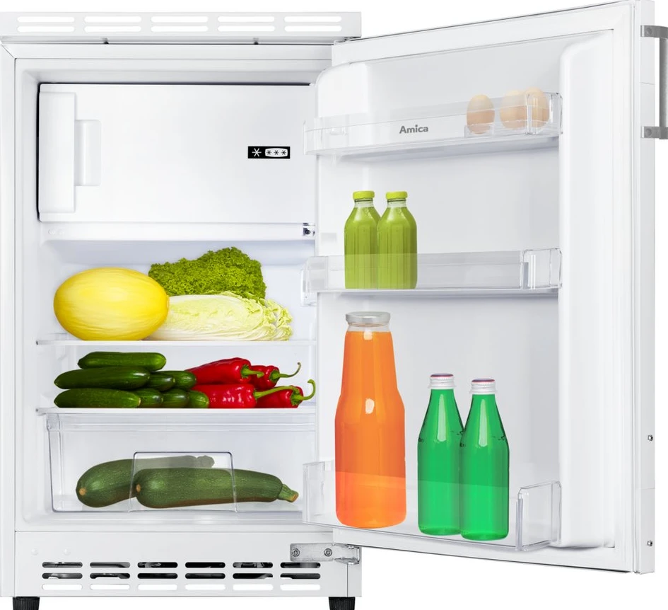 Amica UKSD 361 951 Einbaukühlschrank, 82 l, 81,5 cm, 38 dB, E