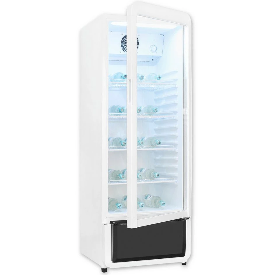 exquisit GKS220-GT-431D Getränkekühlschrank, 240 l, 152,5 cm, weiß