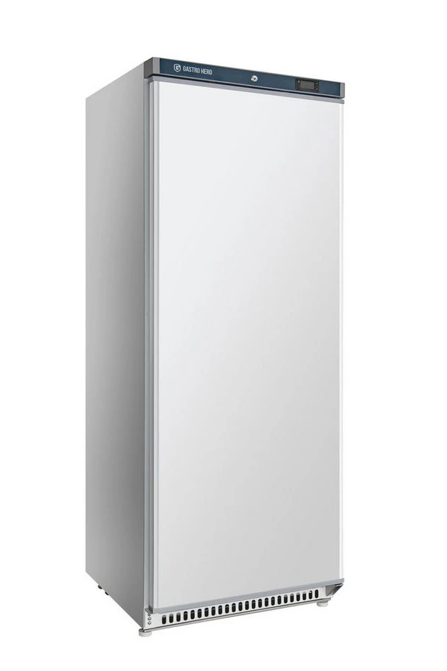 GastroHero LKSE600 Vollraumkühlschrank, 562 l, 0 bis +8 °C, Weiß