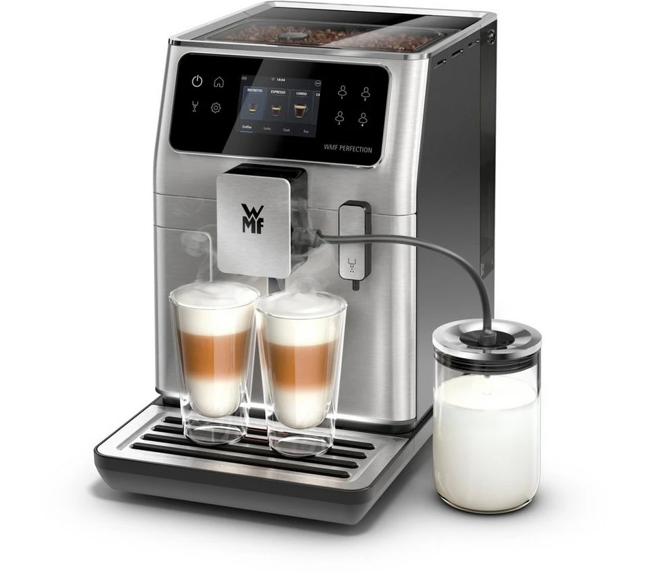WMF Kaffeevollautomat, 21 Rezepte, 8 Profile, Doppel-Thermoblock, 1550 W