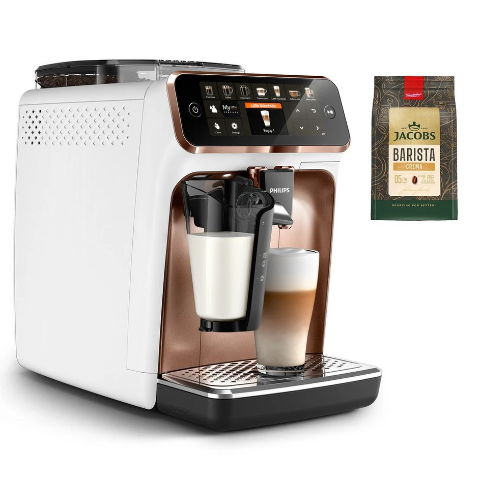 Philips EP5443/70 5400 Series Kaffeevollautomat, 1500 W, LatteGo, 4 Profile