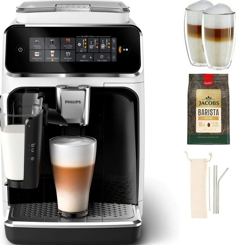 Philips EP3343/50 3300 Series Kaffeevollautomat, 1500 W, 1,8 l, LatteGo