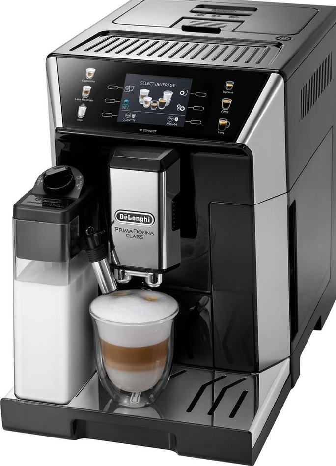 De'Longhi PrimaDonna Class ECAM550.65.SB Kaffeevollautomat, 1450 W, 2 l