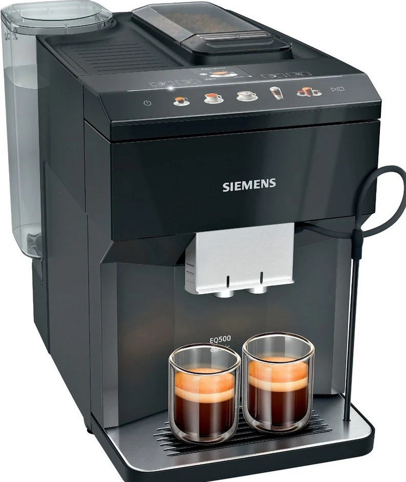 SIEMENS EQ500 classic TP513D09 Kaffeevollautomat, 1500 W, 1,9 l, schwarz
