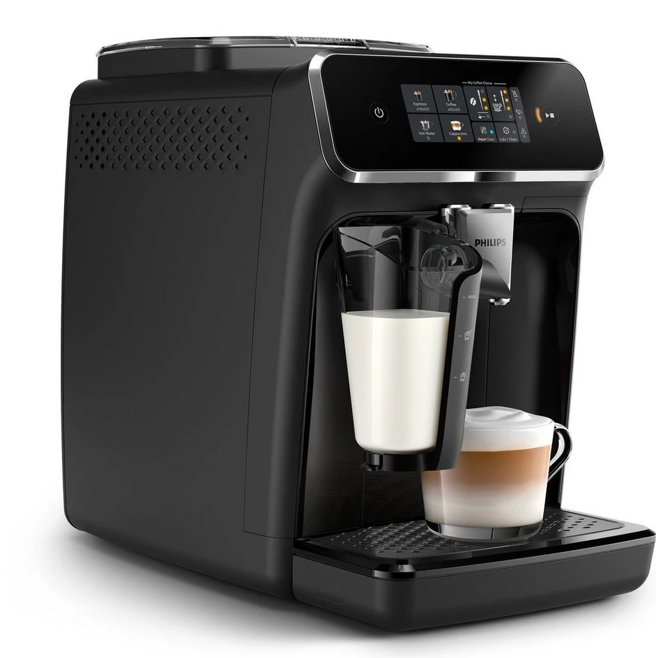 Philips EP2331/10 2300 Series Kaffeevollautomat, 1450 W, LatteGo, Schwarz