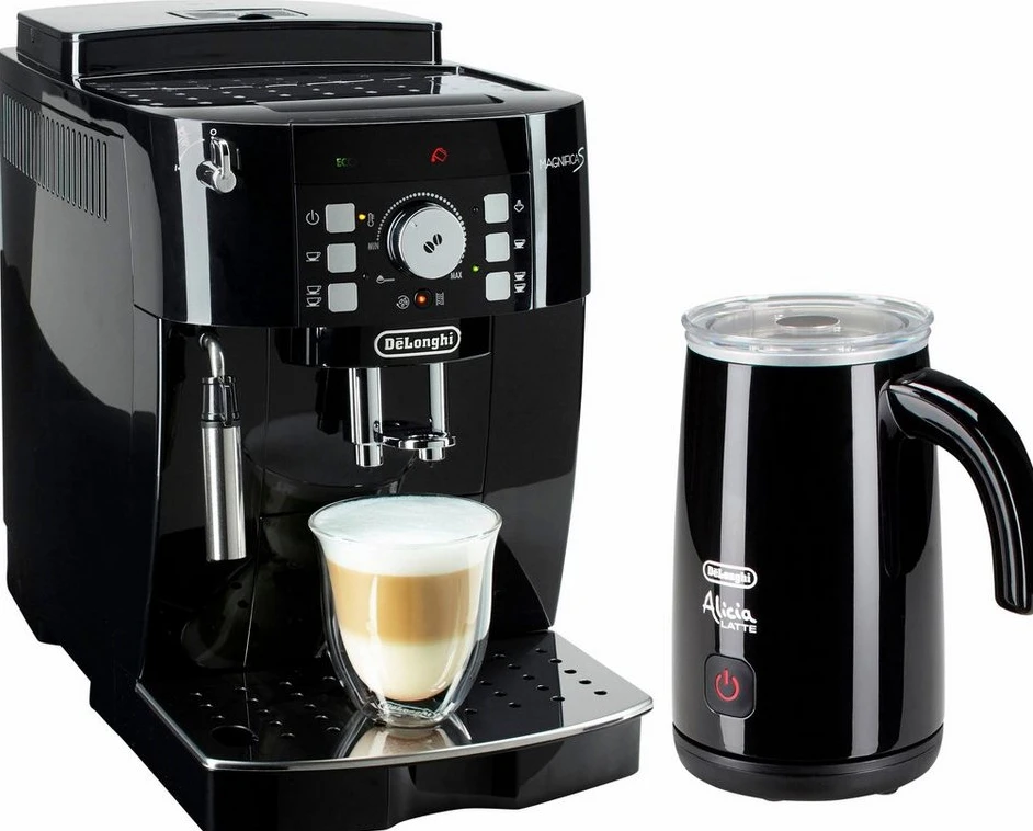 De'Longhi Magnifica S ECAM21.118.B Kaffeevollautomat, 1,8 l, 1450 W, schwarz