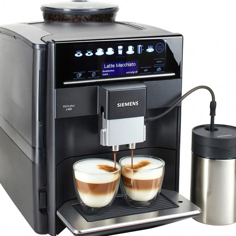 SIEMENS EQ6 plus s400 TE654509DE Kaffeevollautomat, 1500 W, 1,7 l