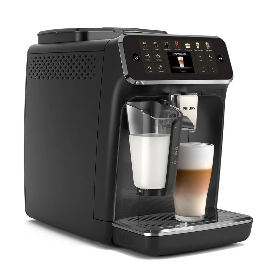 Philips EP4441/50 Kaffeevollautomat, 12 Getränke, LatteGo, 1450 W, Schwarz