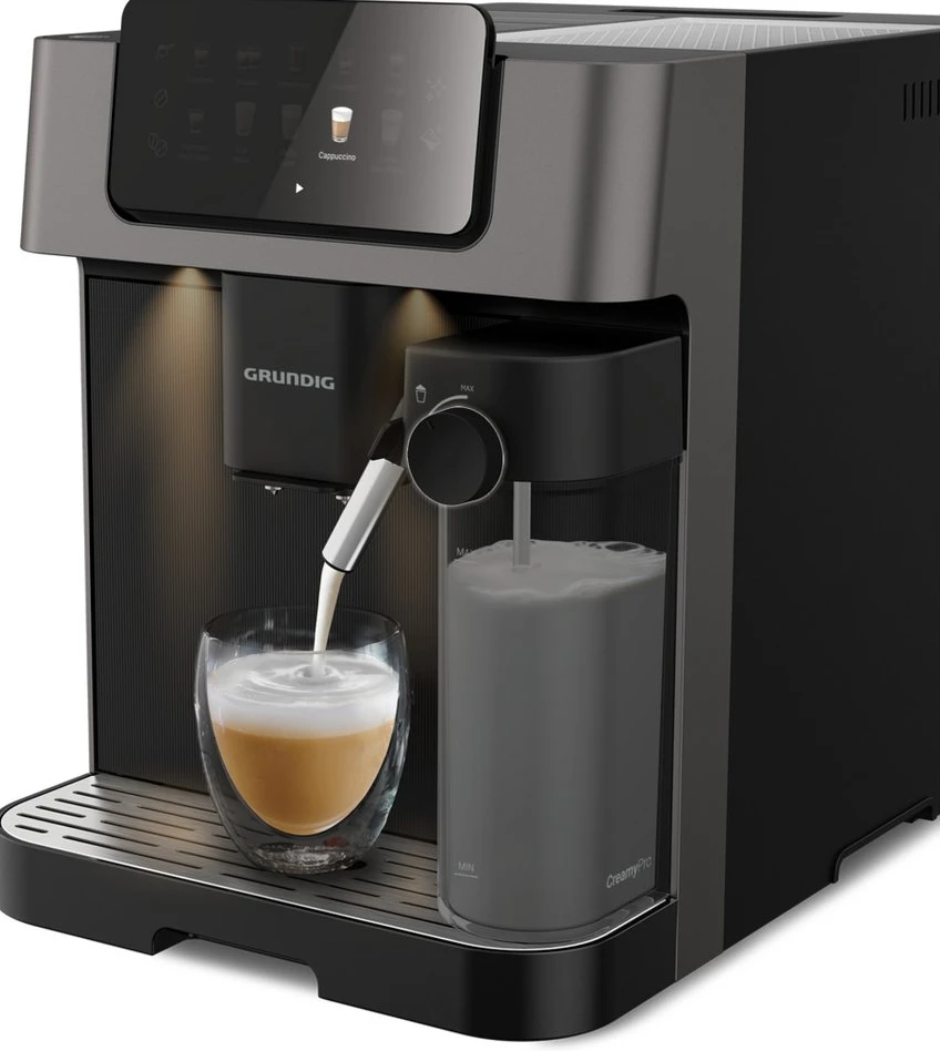 Grundig KVA 7230 Kaffeevollautomat, 19 bar, 1350 W, 250-g-Bohnenbehälter