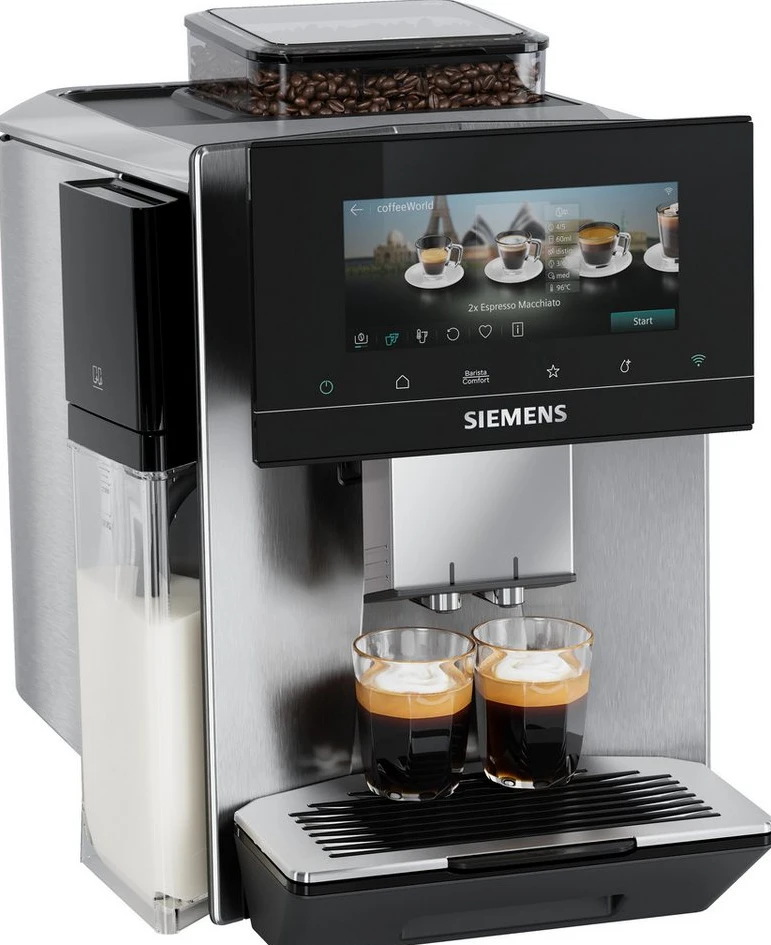 img-1788598636857-90203.webp Siemens EQ900 TQ923EZ3 Kaffeevollautomat, 41 Getränke, 19 bar, Edelstahl – Bild 1