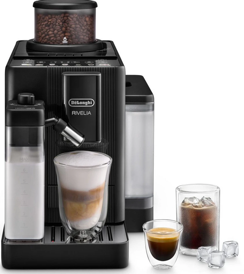 img-1788599195522-572000.webp De'Longhi Rivelia Start EXAM420.55.BXL, 10 Rezepte, Cold Brew, 2 Bohnenbehälter – Bild 1