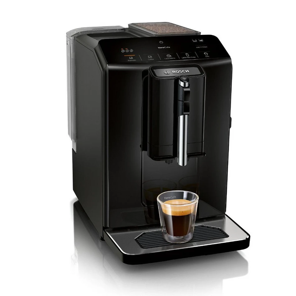 BOSCH VeroCafe Serie 2 Kaffeevollautomat, MilkMagic Pro, Keramik-Mahlwerk, 15 bar