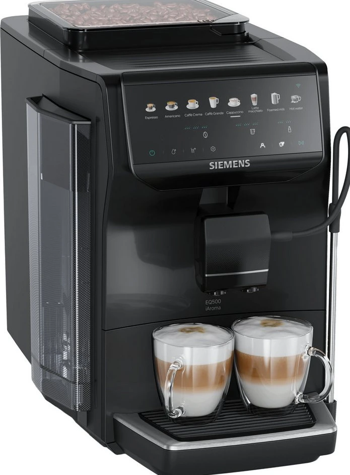 Siemens EQ500 TP553E19 Kaffeevollautomat, 1500 W, 1,8 l, Schwarz
