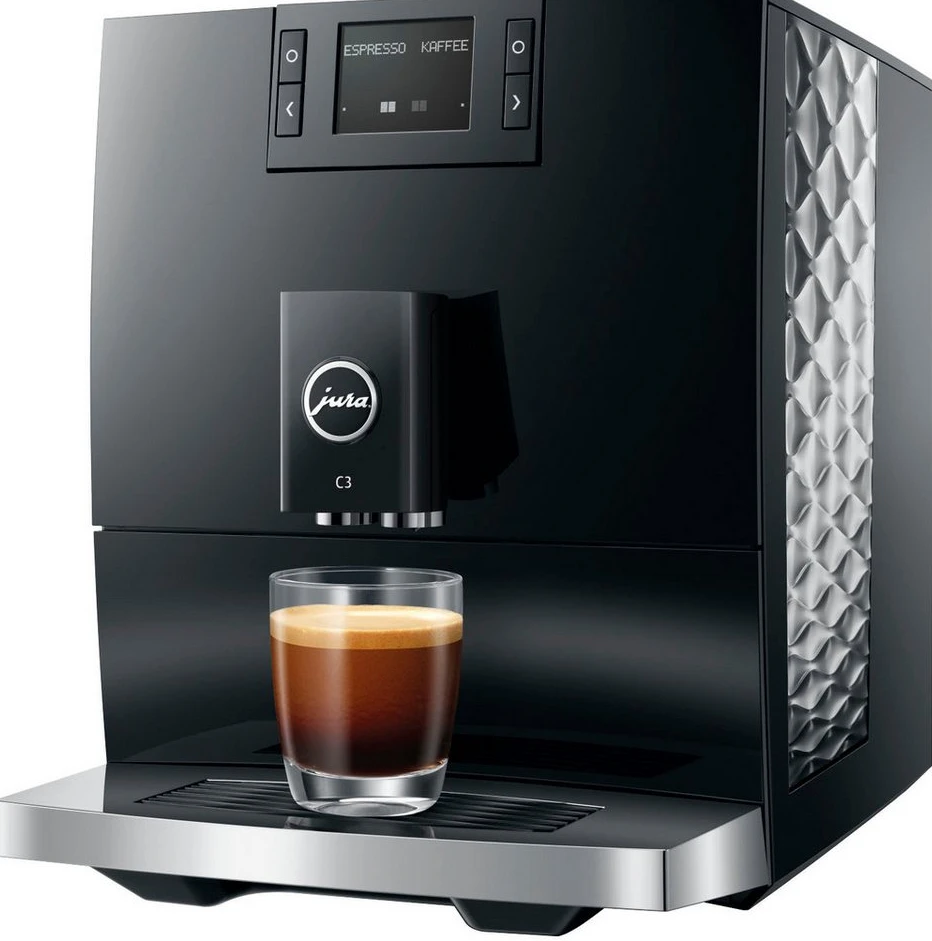 JURA C3 (EA) 15599 Kaffeevollautomat, 1450 W, 1,6 l, Piano Black