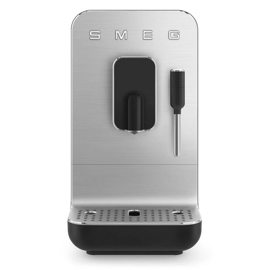 SMEG BCC12BLMEU Kaffeevollautomat, 1350 W, 19 bar, 1,4 l, Schwarz