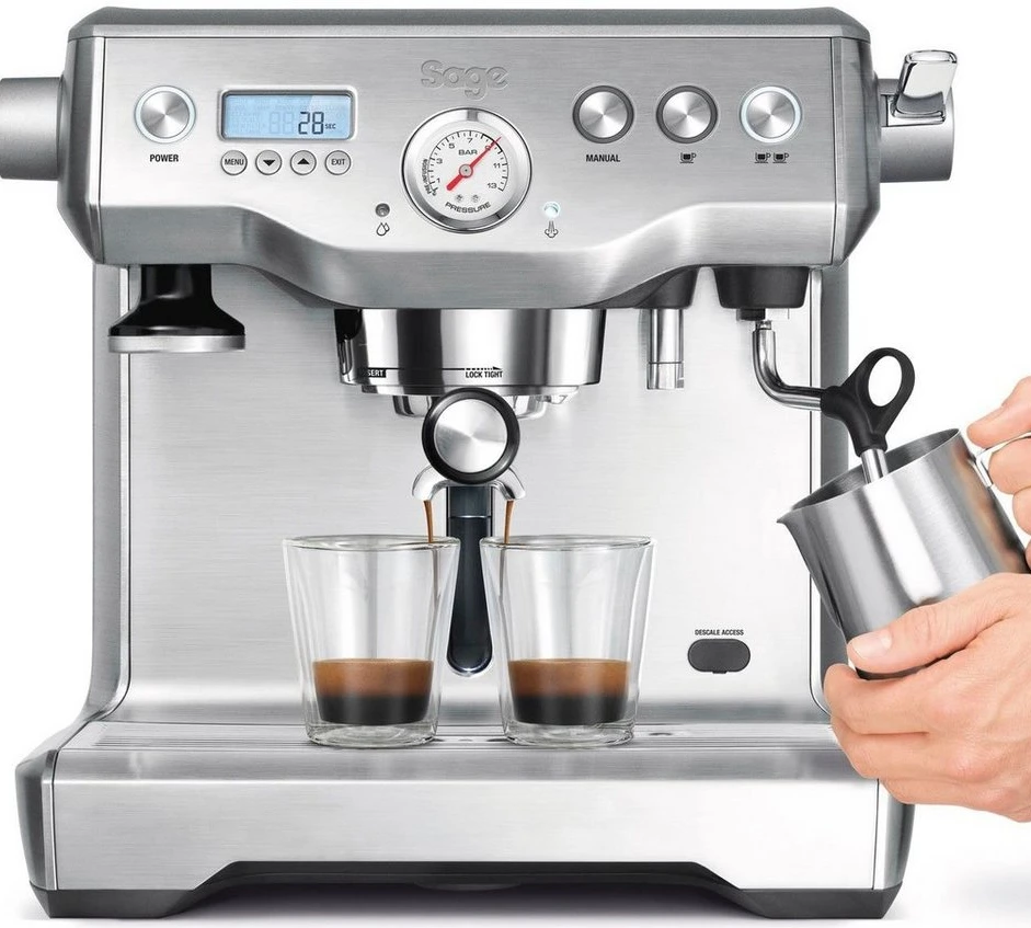 img-1788638187208-478662.webp Sage the Dual Boiler SES920BSS Espressomaschine, 2200 W, 2,5 l, Edelstahl – Bild 1